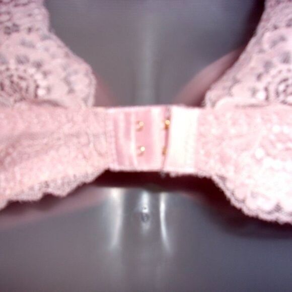 Youmita Misty Rose Lace Soft Cup Demi 36B Bra NWT - Picture 3 of 12